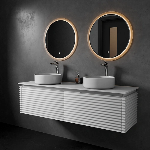 Комплект мебели ArtDecco Jacqueline 150 AJC15W34D3MF белый Комплект мебели ArtDecco Jacqueline 150 AJC15W34D3MF белый