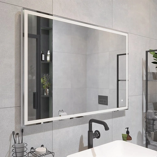 Комплект мебели STWORKI Берген 100 белая с темной столешницей, с раковиной Углич 0117 567265 Комплект мебели STWORKI Берген 100 белая с темной столешницей, с раковиной Углич 0117 567265