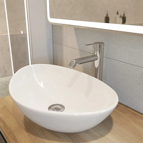 Комплект мебели STWORKI Берген 60 серая со светлой столешницей 122, раковина Moduo 55 Leaf, R 549754 Комплект мебели STWORKI Берген 60 серая со светлой столешницей 122, раковина Moduo 55 Leaf, R 549754