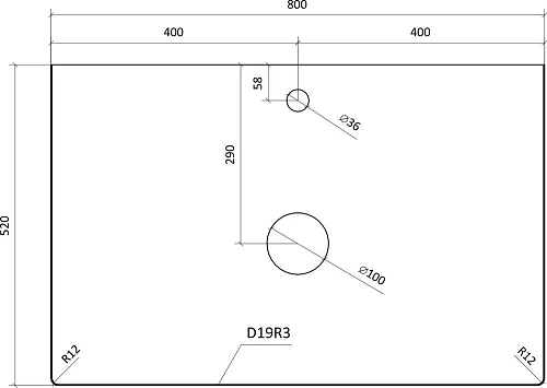 Комплект мебели STWORKI Берген 80 серая со светлой столешницей, раковина Bocchi Slim Line 1599-061-0 567289 Комплект мебели STWORKI Берген 80 серая со светлой столешницей, раковина Bocchi Slim Line 1599-061-0 567289