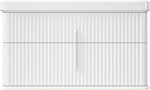 Комплект мебели STWORKI Молде 95 белая, с сифоном 579363 Комплект мебели STWORKI Молде 95 белая, с сифоном 579363