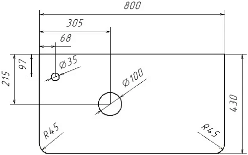 Комплект мебели STWORKI Ноттвиль 80 дуб верона, с отверстием под смеситель, в стиле лофт (комплект, 414410 Комплект мебели STWORKI Ноттвиль 80 дуб верона, с отверстием под смеситель, в стиле лофт (комплект, 414410