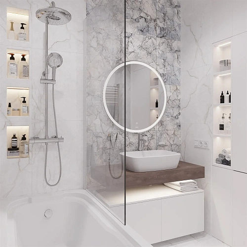 Комплект мебели STWORKI Ольборг 100 столешница дуб карпентер, без отверстий, 2 тумбы 50, с раковиной 536463 Комплект мебели STWORKI Ольборг 100 столешница дуб карпентер, без отверстий, 2 тумбы 50, с раковиной 536463