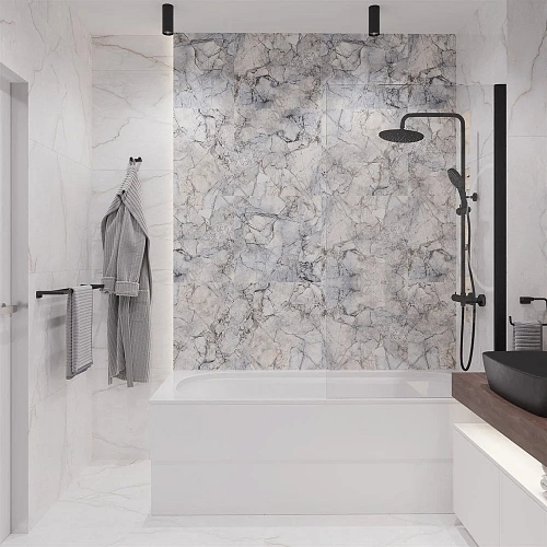 Комплект мебели STWORKI Ольборг 100 столешница дуб карпентер, без отверстий, 2 тумбы 50, с раковиной 542628 Комплект мебели STWORKI Ольборг 100 столешница дуб карпентер, без отверстий, 2 тумбы 50, с раковиной 542628