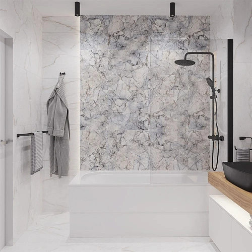 Комплект мебели STWORKI Ольборг 100 столешница дуб французский, без отверстий, 2 тумбы 50, с раковин 542494 Комплект мебели STWORKI Ольборг 100 столешница дуб французский, без отверстий, 2 тумбы 50, с раковин 542494