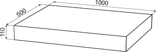 Комплект мебели STWORKI Ольборг 100 столешница дуб французский, без отверстий, с тумбой 50, с ракови 536094 Комплект мебели STWORKI Ольборг 100 столешница дуб французский, без отверстий, с тумбой 50, с ракови 536094
