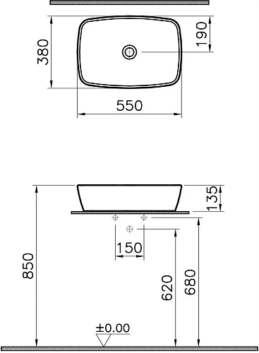 Комплект мебели STWORKI Ольборг 120 столешница дуб карпентер, без отверстий, 2 тумбы 60, с раковиной 542634 Комплект мебели STWORKI Ольборг 120 столешница дуб карпентер, без отверстий, 2 тумбы 60, с раковиной 542634