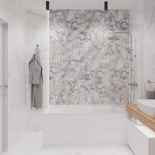 Комплект мебели STWORKI Ольборг 120 столешница дуб французский, без отверстий, с тумбой 80, с ракови 536509 Комплект мебели STWORKI Ольборг 120 столешница дуб французский, без отверстий, с тумбой 80, с ракови 536509