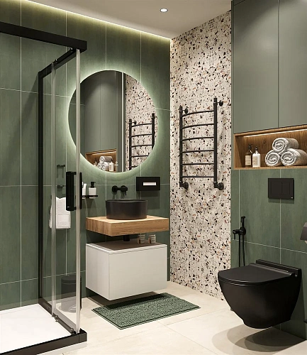 Комплект мебели STWORKI Ольборг 60 столешница дуб французский, без отверстий, с тумбой 60 482678 Комплект мебели STWORKI Ольборг 60 столешница дуб французский, без отверстий, с тумбой 60 482678