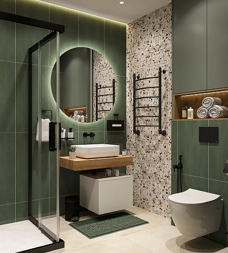 Комплект мебели STWORKI Ольборг 80 столешница дуб французский, без отверстий, с тумбой 50, с раковин 489050 Комплект мебели STWORKI Ольборг 80 столешница дуб французский, без отверстий, с тумбой 50, с раковин 489050