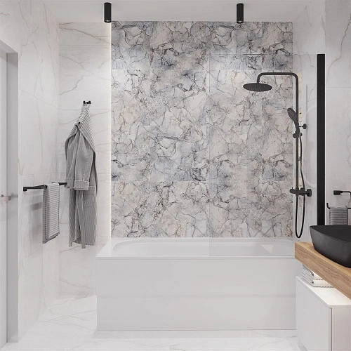 Комплект мебели STWORKI Ольборг 80 столешница дуб французский, без отверстий, с тумбой 50, с раковин 542485 Комплект мебели STWORKI Ольборг 80 столешница дуб французский, без отверстий, с тумбой 50, с раковин 542485