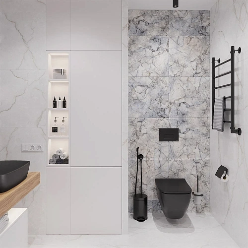 Комплект мебели STWORKI Ольборг 80 столешница дуб французский, без отверстий, с тумбой 50, с раковин 542485 Комплект мебели STWORKI Ольборг 80 столешница дуб французский, без отверстий, с тумбой 50, с раковин 542485