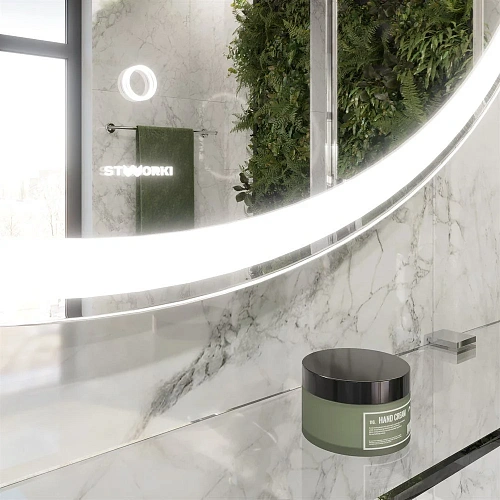 Комплект мебели STWORKI Ольборг 80 столешница дуб французский, без отверстий, с тумбой 80, с раковин 542488 Комплект мебели STWORKI Ольборг 80 столешница дуб французский, без отверстий, с тумбой 80, с раковин 542488