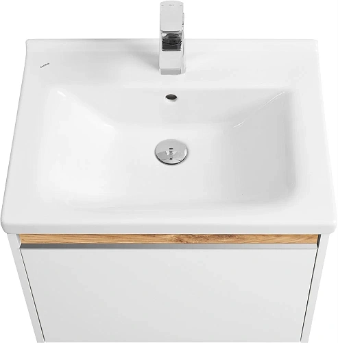 Комплект мебели STWORKI Стокгольм 60 , белая, подвесная (комплект, гарнитур) 406312 Комплект мебели STWORKI Стокгольм 60 , белая, подвесная (комплект, гарнитур) 406312