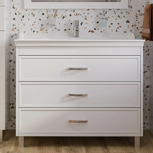 Комплект мебели STWORKI Хальмстад 100 белая, под дерево (комплект, гарнитур) 505729 Комплект мебели STWORKI Хальмстад 100 белая, под дерево (комплект, гарнитур) 505729