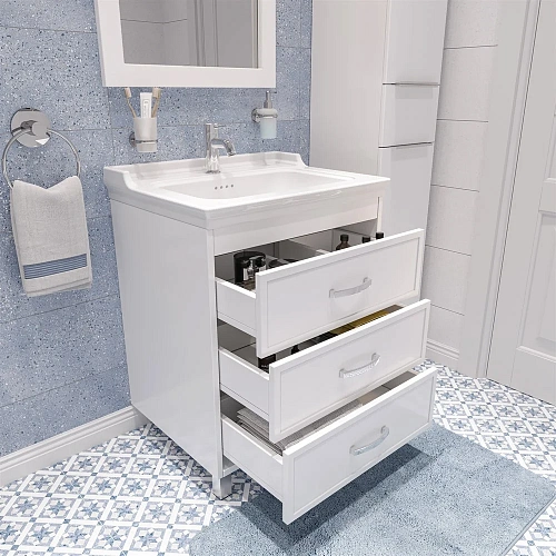 Комплект мебели STWORKI Хальмстад 65 белая 490441 Комплект мебели STWORKI Хальмстад 65 белая 490441