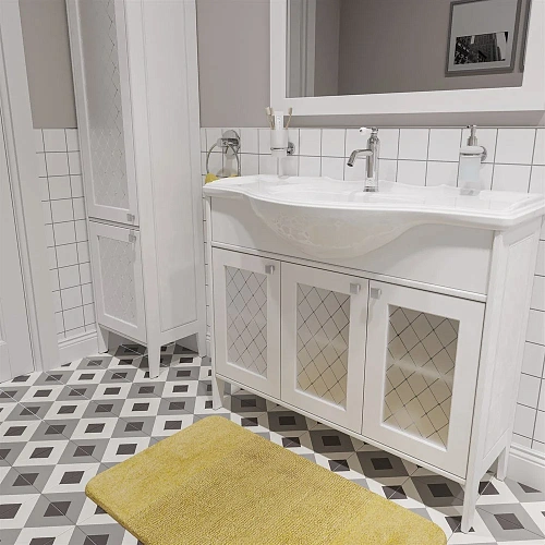 Комплект мебели STWORKI Хельсингборг 105 белая 482008 Комплект мебели STWORKI Хельсингборг 105 белая 482008