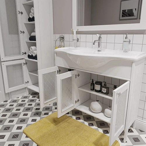 Комплект мебели STWORKI Хельсингборг 105 белая 482008 Комплект мебели STWORKI Хельсингборг 105 белая 482008