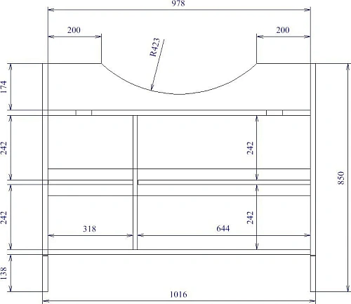 Комплект мебели STWORKI Хельсингборг 105 белая 482008 Комплект мебели STWORKI Хельсингборг 105 белая 482008