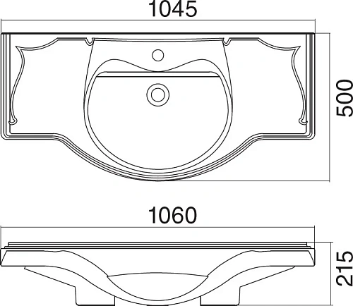 Комплект мебели STWORKI Хельсингборг 105 белая 482008 Комплект мебели STWORKI Хельсингборг 105 белая 482008