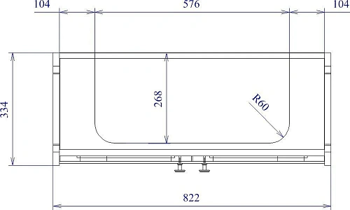Комплект мебели STWORKI Хельсингборг 85 белая, в стиле прованс, из МДФ, российская (гарнитур, компле 482214 Комплект мебели STWORKI Хельсингборг 85 белая, в стиле прованс, из МДФ, российская (гарнитур, компле 482214