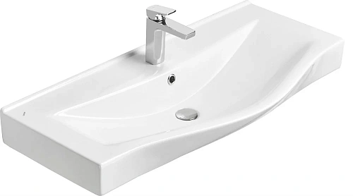 Комплект мебели STWORKI Хельсинки 100 белая, подвесная, в современном стиле, российская (гарнитур, к 411900 Комплект мебели STWORKI Хельсинки 100 белая, подвесная, в современном стиле, российская (гарнитур, к 411900