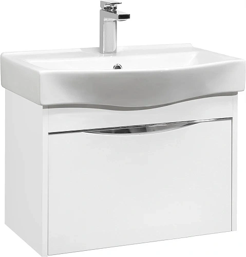 Комплект мебели STWORKI Хельсинки 65 , белая, подвесная (комплект, гарнитур) 406328 Комплект мебели STWORKI Хельсинки 65 , белая, подвесная (комплект, гарнитур) 406328