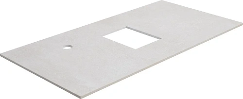 Комплект мебели STWORKI Эстерсунд 90 белая матовая, простоун беж с отверстием под смеситель в столеш 460330 Комплект мебели STWORKI Эстерсунд 90 белая матовая, простоун беж с отверстием под смеситель в столеш 460330