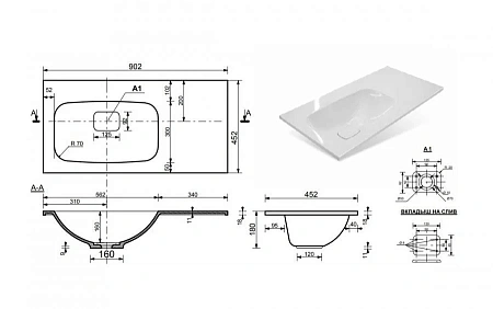 Комплект мебели Эстет Barcelona 90 L напольный 2 ящика 1 дверь белый ФР-00003592/ФР-00003582 Комплект мебели Эстет Barcelona 90 L напольный 2 ящика 1 дверь белый ФР-00003592/ФР-00003582