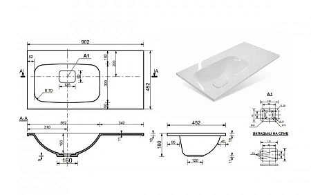 Комплект мебели Эстет Barcelona 90 L подвесной 2 ящика 1 дверь белый ФР-00003592/ФР-00003576 Комплект мебели Эстет Barcelona 90 L подвесной 2 ящика 1 дверь белый ФР-00003592/ФР-00003576