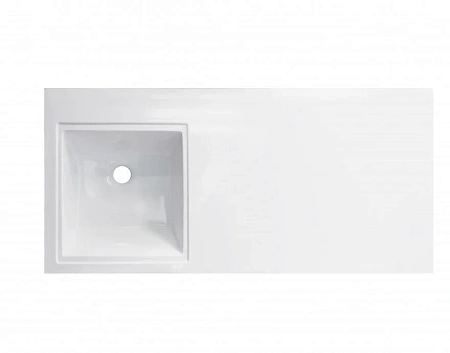 Комплект мебели Эстет Dallas Luxe 100 L подвесной 1 длинный ящик белый ФР-00002319/ФР-00001953 Комплект мебели Эстет Dallas Luxe 100 L подвесной 1 длинный ящик белый ФР-00002319/ФР-00001953