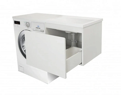 Комплект мебели Эстет Dallas Luxe 100 R подвесной 1 ящик белый ФР-00002322/ФР-00001954 Комплект мебели Эстет Dallas Luxe 100 R подвесной 1 ящик белый ФР-00002322/ФР-00001954