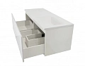 Комплект мебели Эстет Dallas Luxe 110 R подвесной 1 длинный ящик белый ФР-00002023/ФР-00001953 Комплект мебели Эстет Dallas Luxe 110 R подвесной 1 длинный ящик белый ФР-00002023/ФР-00001953