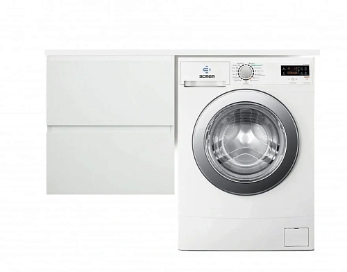 Комплект мебели Эстет Dallas Luxe 120 L подвесной 2 ящика белый ФР-00001928/ФР-00001953 Комплект мебели Эстет Dallas Luxe 120 L подвесной 2 ящика белый ФР-00001928/ФР-00001953