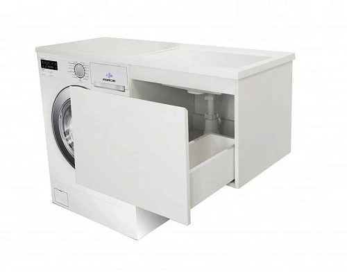 Комплект мебели Эстет Dallas Luxe 120 R подвесной 1 ящик белый ФР-00001926/ФР-00001953 Комплект мебели Эстет Dallas Luxe 120 R подвесной 1 ящик белый ФР-00001926/ФР-00001953