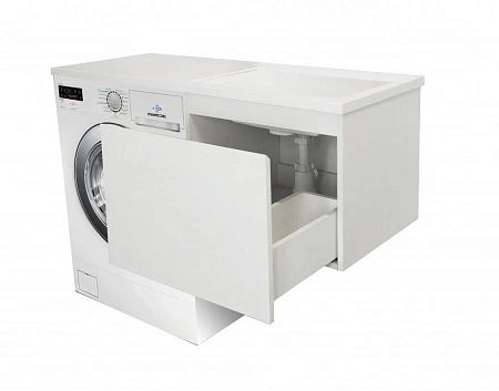 Комплект мебели Эстет Dallas Luxe 140 R подвесной 1 ящик белый ФР-00002927/ФР-00001953 Комплект мебели Эстет Dallas Luxe 140 R подвесной 1 ящик белый ФР-00002927/ФР-00001953