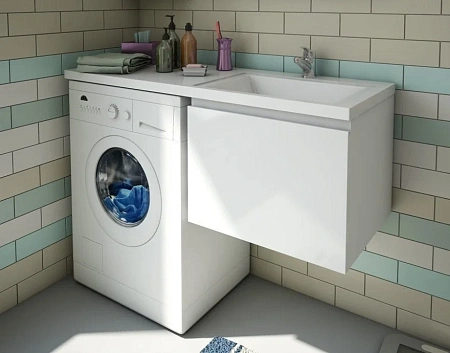 Комплект мебели Эстет Dallas Luxe 140 R подвесной 1 ящик белый ФР-00002927/ФР-00001953 Комплект мебели Эстет Dallas Luxe 140 R подвесной 1 ящик белый ФР-00002927/ФР-00001953