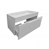 Комплект мебели Эстет Kare Luxe 80 подвесной 1 ящик белый ФР-00006003/ФР-00005718 Комплект мебели Эстет Kare Luxe 80 подвесной 1 ящик белый ФР-00006003/ФР-00005718