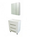 Комплект мебели Эстет Monaco 60 напольный 3 ящика белый ФР-00002264/ФР-00002153 Комплект мебели Эстет Monaco 60 напольный 3 ящика белый ФР-00002264/ФР-00002153