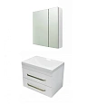 Комплект мебели Эстет Monaco 70 подвесной 2 ящика белый ФР-00002137/ФР-00002238 Комплект мебели Эстет Monaco 70 подвесной 2 ящика белый ФР-00002137/ФР-00002238
