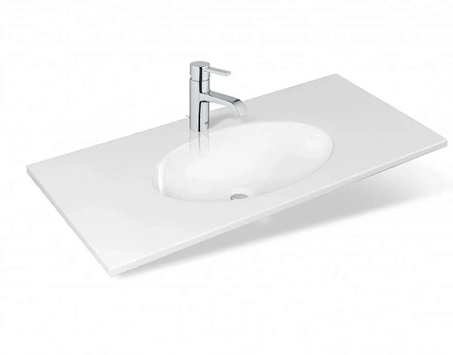 Комплект мебели Эстет Vegas 100 подвесной 2 ящика белый ФР-00003499/ФР-00003486 Комплект мебели Эстет Vegas 100 подвесной 2 ящика белый ФР-00003499/ФР-00003486