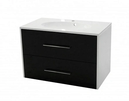 Комплект мебели Эстет Vegas 100 подвесной 2 ящика белый ФР-00003499/ФР-00003486 Комплект мебели Эстет Vegas 100 подвесной 2 ящика белый ФР-00003499/ФР-00003486