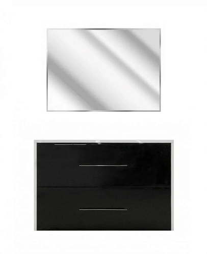 Комплект мебели Эстет Vegas 100 подвесной 2 ящика белый ФР-00003499/ФР-00003486 Комплект мебели Эстет Vegas 100 подвесной 2 ящика белый ФР-00003499/ФР-00003486