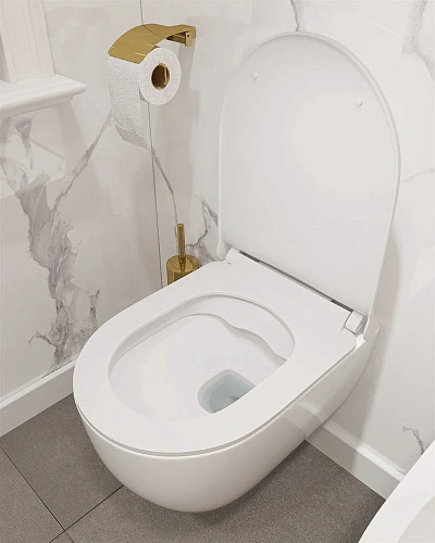 Комплект Унитаз подвесной Seramiksan Hill A031161H безободковый, с микролифтом + Система инсталляции 562805 Комплект Унитаз подвесной Seramiksan Hill A031161H безободковый, с микролифтом + Система инсталляции 562805