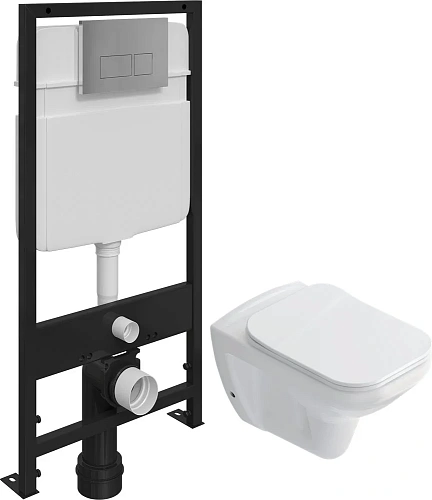 Комплект Унитаз подвесной STWORKI Дублин SETK3504-0605 с микролифтом + Система инсталляции для унита 559776 Комплект Унитаз подвесной STWORKI Дублин SETK3504-0605 с микролифтом + Система инсталляции для унита 559776