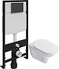 Комплект Унитаз подвесной STWORKI Дублин SETK3504-0605 с микролифтом + Система инсталляции для унита 559907