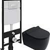 Комплект Унитаз подвесной STWORKI Ноттвиль SETK3104-2616 безободковый, с микролифтом, черный + Систе 587769 Комплект Унитаз подвесной STWORKI Ноттвиль SETK3104-2616 безободковый, с микролифтом, черный + Систе 587769