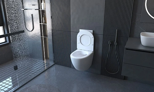 Комплект унитаза ABBER Bequem AC1100 белый с инсталляцией AC0105 и кнопкой AC0120 хром AC1100-AC0105-AC0120 Комплект унитаза ABBER Bequem AC1100 белый с инсталляцией AC0105 и кнопкой AC0120 хром AC1100-AC0105-AC0120