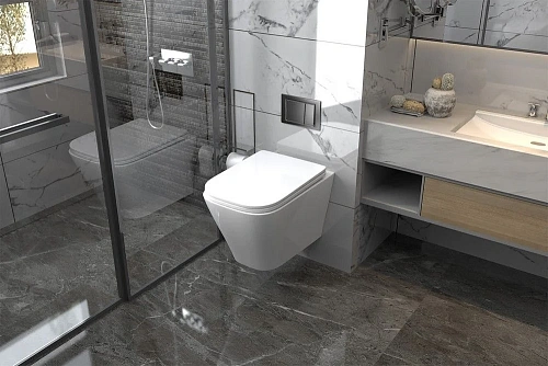 Комплект унитаза ABBER Rechteck AC1201 белый с инсталляцией AC0105 и кнопкой AC0120 хром AC1201-AC0105-AC0120 Комплект унитаза ABBER Rechteck AC1201 белый с инсталляцией AC0105 и кнопкой AC0120 хром AC1201-AC0105-AC0120