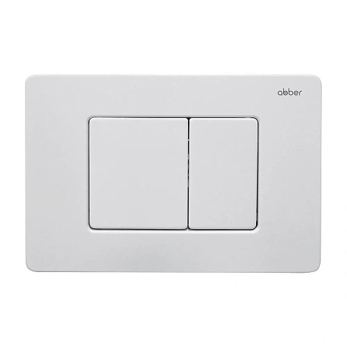 Комплект унитаза ABBER Rechteck AC1220TC белый, с закрытым дном с инсталляцией AC0105 и кнопкой AC0120MW белая матовая Комплект унитаза ABBER Rechteck AC1220TC белый, с закрытым дном с инсталляцией AC0105 и кнопкой AC0120MW белая матовая